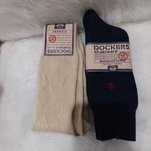 Dockers mens 2 pair socks